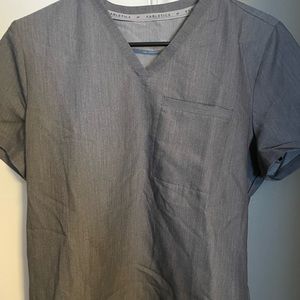 Fabletics grey scrubs